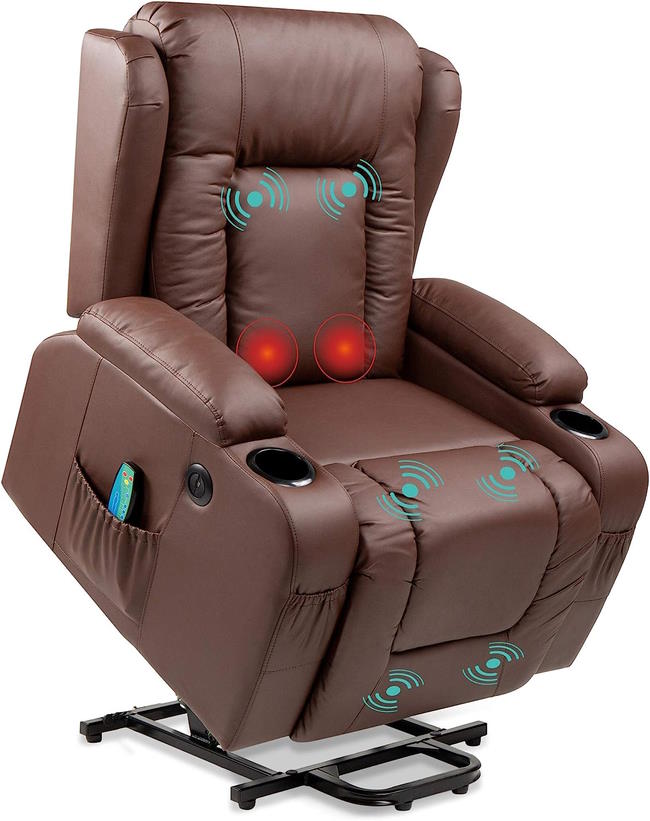 Best Choice Products Electric Power Lift Recliner Massage Chair