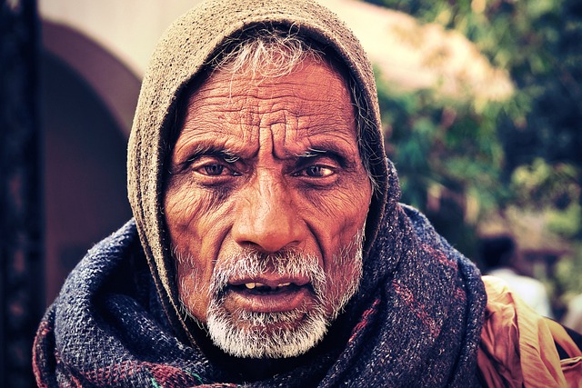 old man, face, portrait